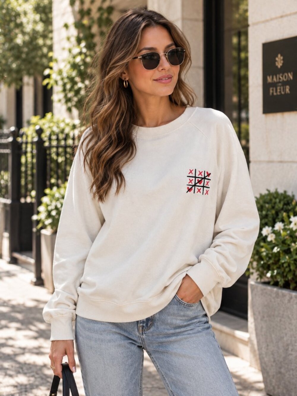 Goodfellow & Co Vintage French Terry Crew Neck Sweatshirt Size M NWT